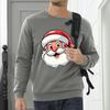 Men Sweatshirt Christmas Shirt Long Sleeve Funny Holdiay Crewneck Xmas Tops