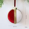 Plastic Hanging Ball Ornaments 8cm Christmas Decorative Ball  Xmas Holiday Decoration
