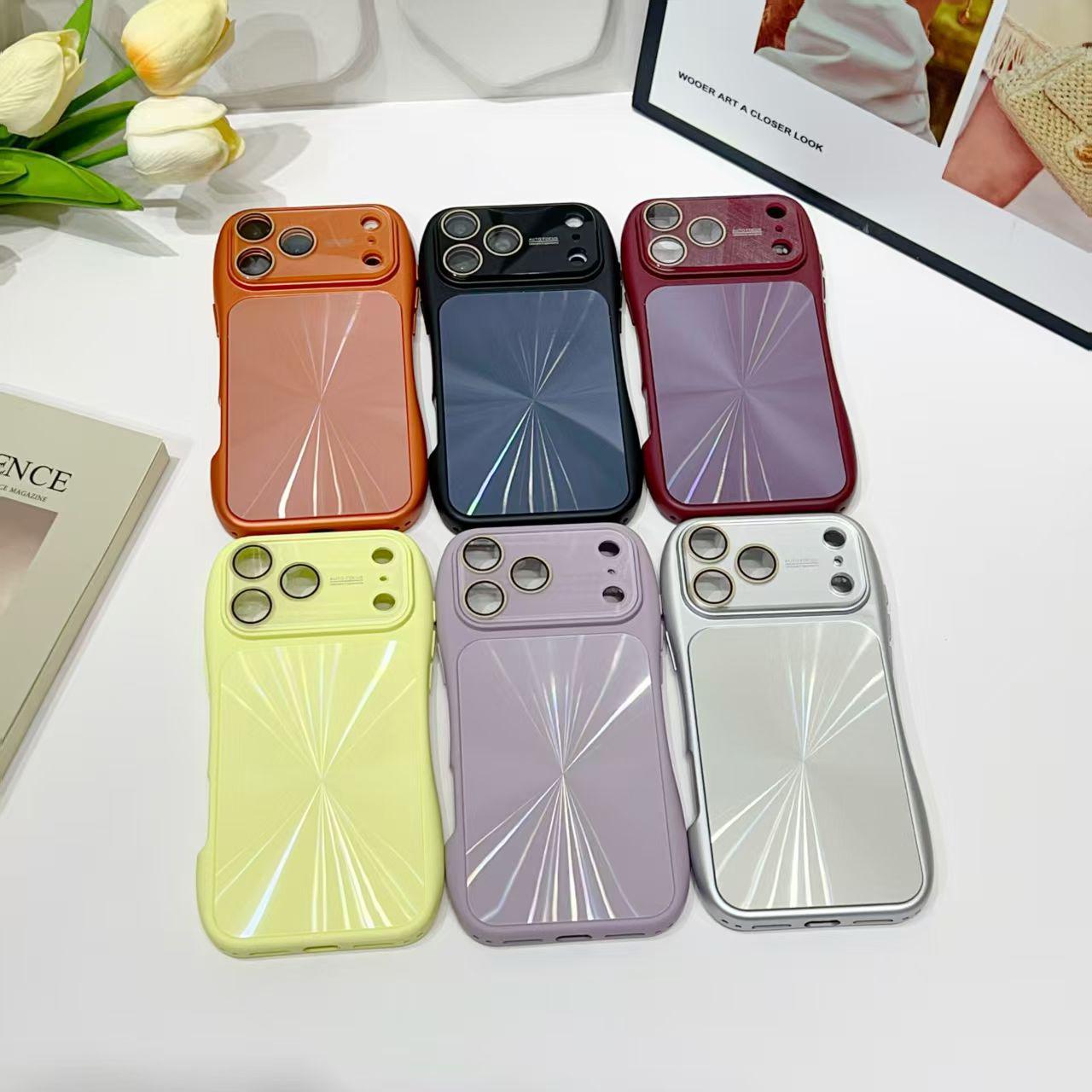 AG Fashion Frosted Aurora Slim Waist Case for iPhone 14/15/17 & Pro Max iPhone 17 Pro Max