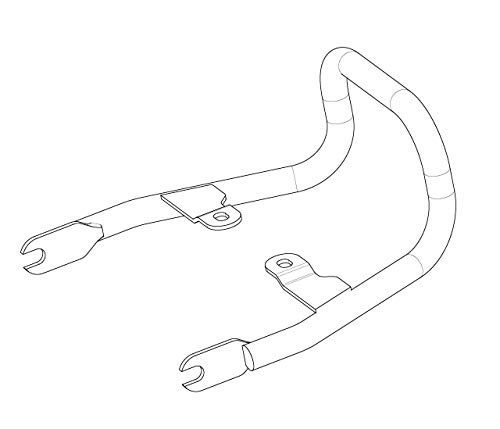 Gcraft Grab Bar Monkey 125 MONKEY125 Black 31269