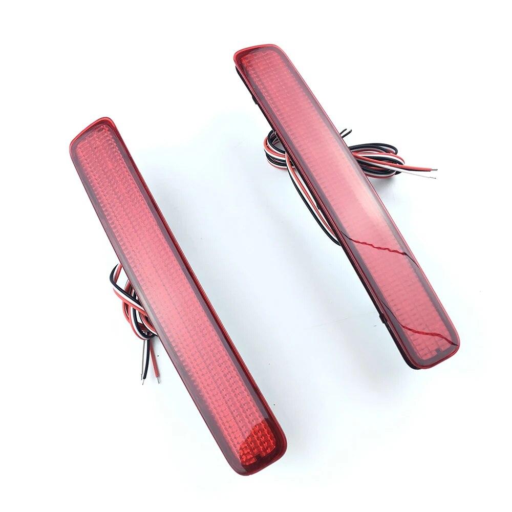 Car LED Rear Bumper Reflector Braking Lamp Fog Lights For Toyota NOAH VOXY 80 Pruis 40 Series