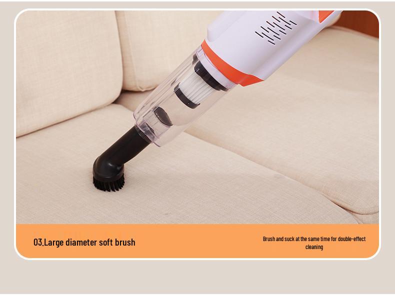 Aspirator de mână compact fără fir - Aspirație puternică, funcționare silențioasă, reîncărcabil pentru uz casnic și auto