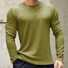 Men's European American Fashion Knit Sweater - Autumn/Winter Long Sleeve Top, Thick Knitwear for Youth