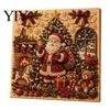 Detailed Resin Faux Diamond Kit Christmas Pearl Art Kit, 20x20cm Xmas Painting DIY Sparkling 3D Craft for Adults, Festive Wall Decor Unique
