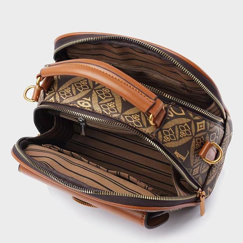 High-quality   Leather Women's Bags Large Capacity Lady's Shoulder Bags Crossbody Lover's Gift Bag