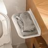 Wall Mounted Folding Storage Shelf No Drill Waterproof 1/2Pcs Sturdy Organizer for Laundry Room Bathroom