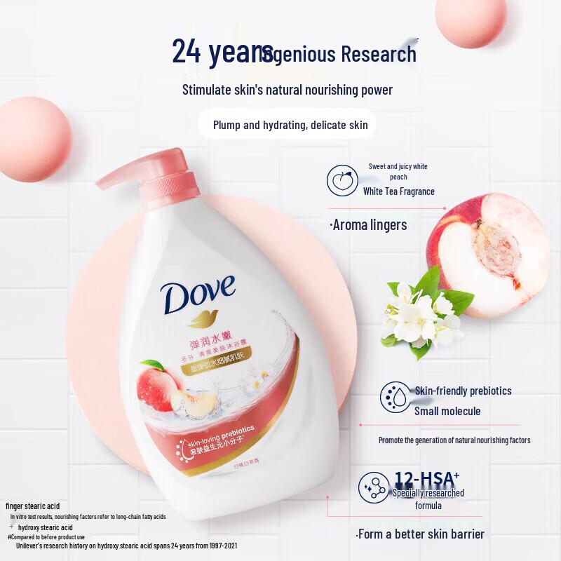 DOVE Moisturizing Shower Gel