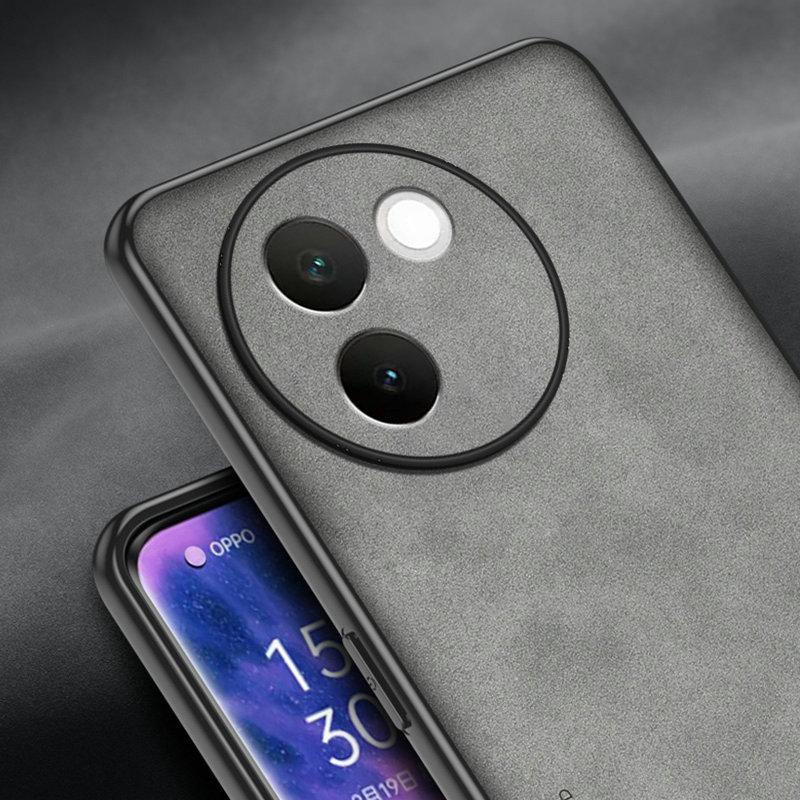 Роскошный матовый чехол из искусственной кожи для телефона VIVO V30e V30 V40 Pro V40 Lite — фото 5