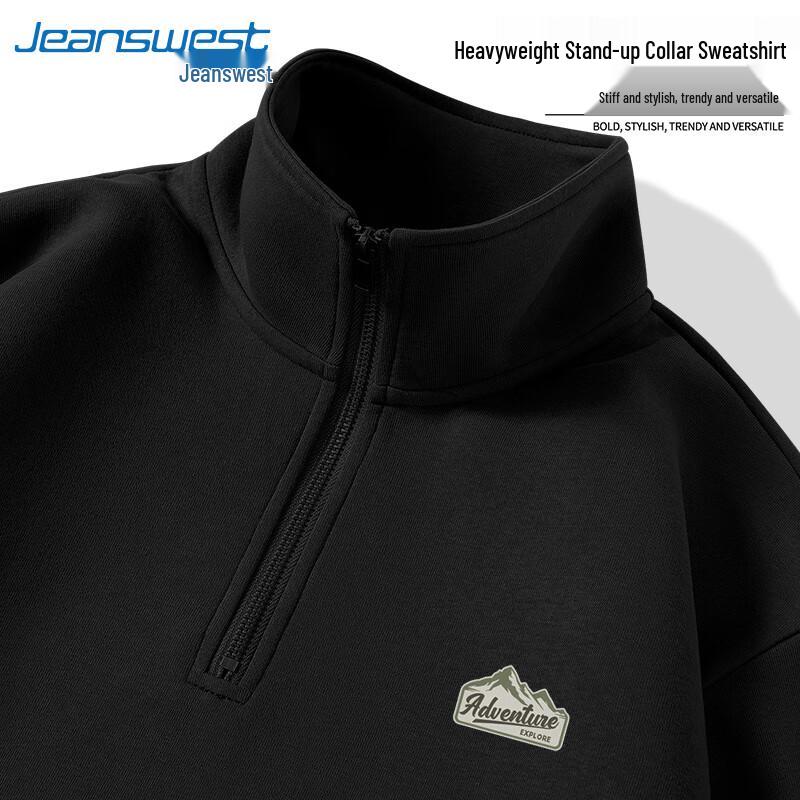 

Jeanswest Men s Half-Zip Casual Sweatshirt 2XL