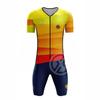 Tuta da Triathlon Uomo Body Tuta da Ciclismo Maglia Skinsuit Abbigliamento Anti-Schizzo Bici Set Lavorati a Maglia Veloci Tuta Culotte Mtb Uomo