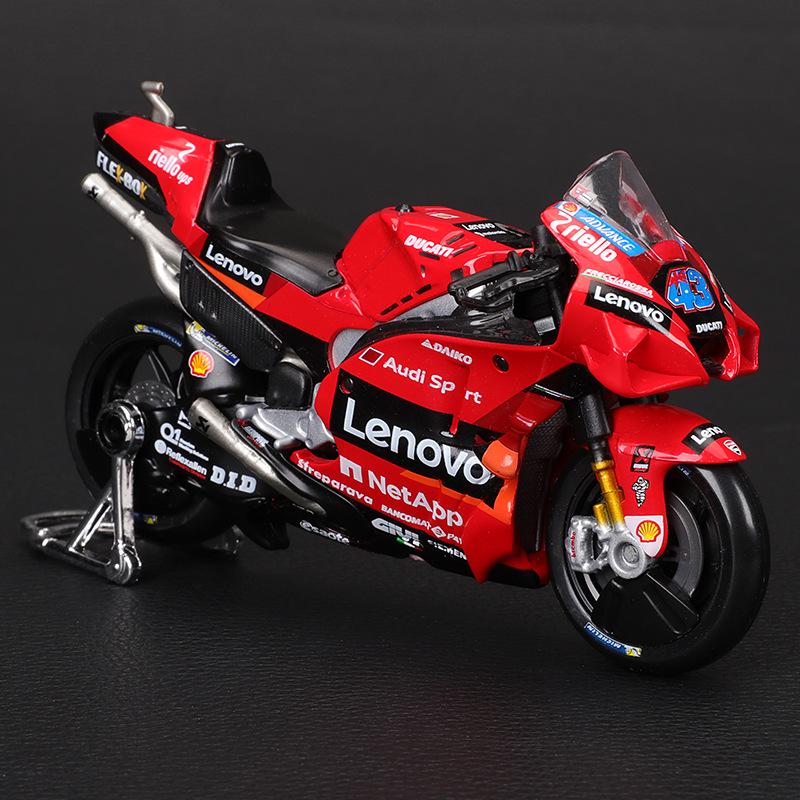 1:18 Scale 2021 Season Ducati, Honda, Yamaha Alloy Motorcycle Model Toy