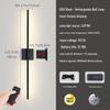 Lux Rechargeable LED Wall Lamp for Living Room & Bedroom – Sleek Linear Design, No Wiring Needed