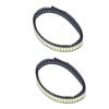 200Pcs White 6V SMD LED Light Bead Color Temperature 6000‑6500K LCD TV Backlight Bead