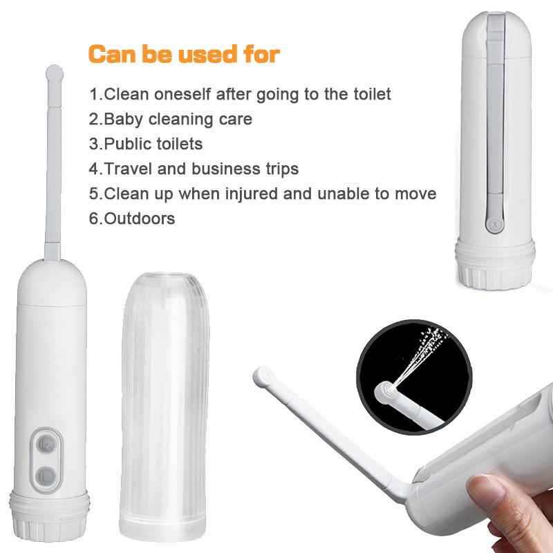 Portable Adjustable Nozzle Bidet Handheld Electric Personal Bidet Sprayer Maternity and Infant Body Cleansing Artifact