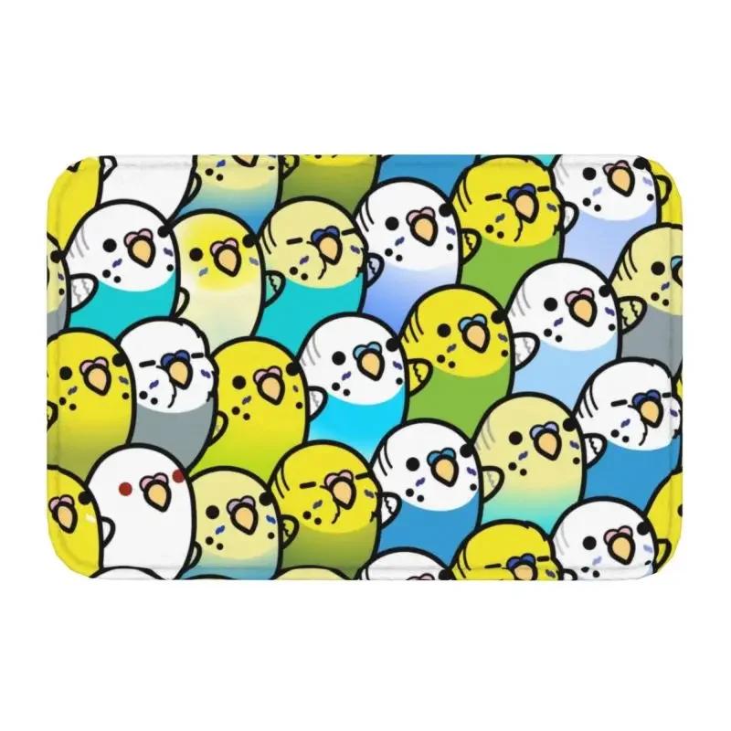 Cute Cartoon Chick Floor Mat - Fun and Colorful Design for Home Entrances, Perfect for Kids' Rooms and Farmhouse Décor