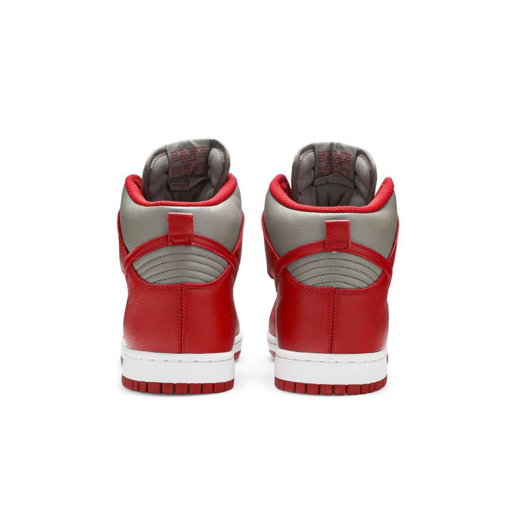 Nike Dunk High 'UNLV' (Unisex) Soft Grey / University Red Skateboard Shoes 850477 001