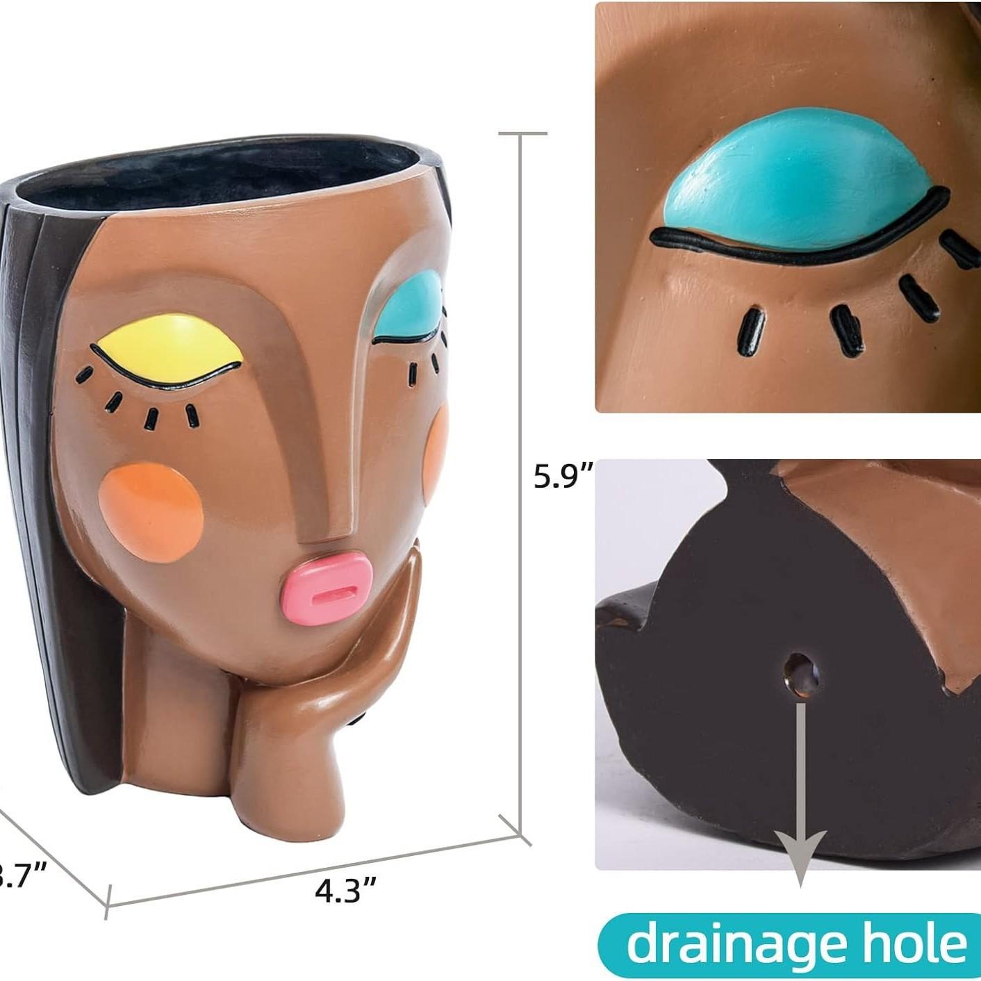 

Creative Girl Flower Pot Resin Crafts Ornaments Garden Decorations Ornaments Ornaments Gifts