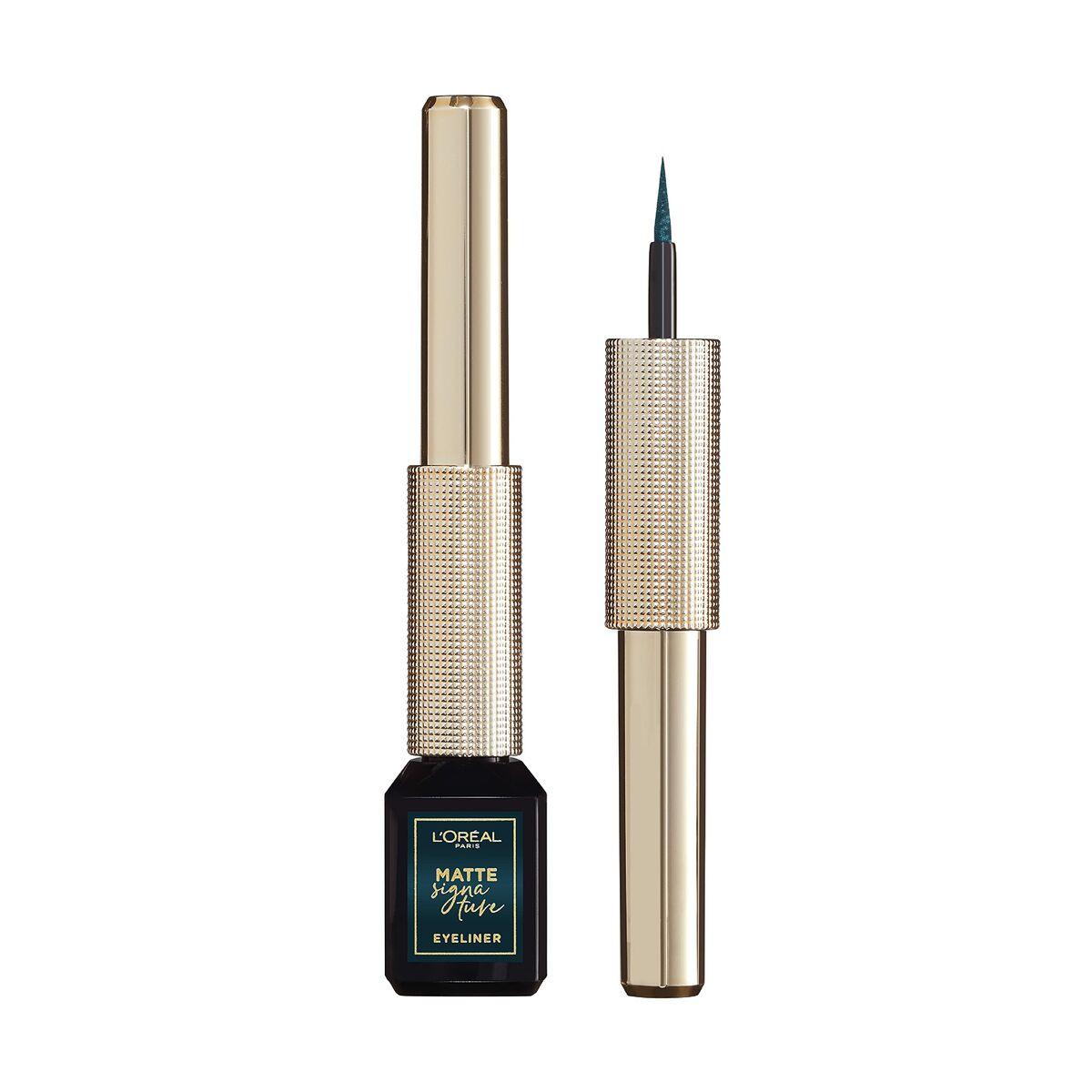 

L Oreal Make Up Matte Signature Подводка для глаз 04-изумрудный (3 мл)
