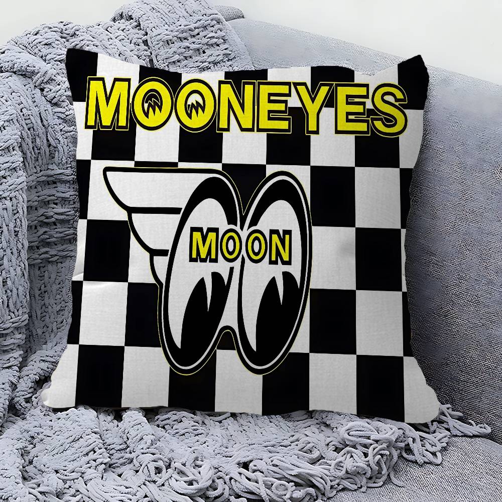 MMooneyes Print Cushion Cover Inches Farmhouse Decor Home Throw Pillow Covers For Couch Decorations