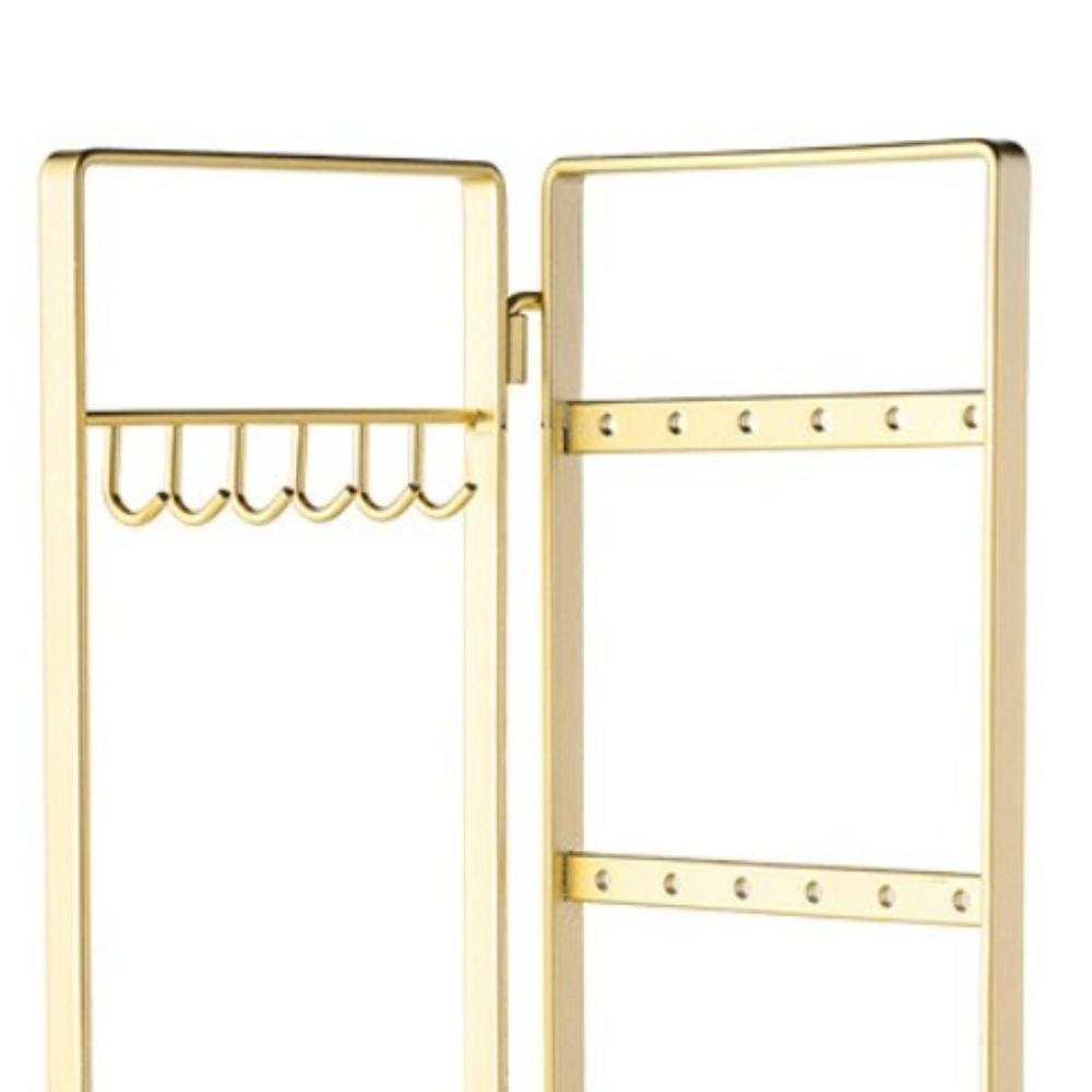 Foldable Jewelry Rack Nordic Style Bracelet Organizer Rack Earrings Storage Shelf  for Pendant