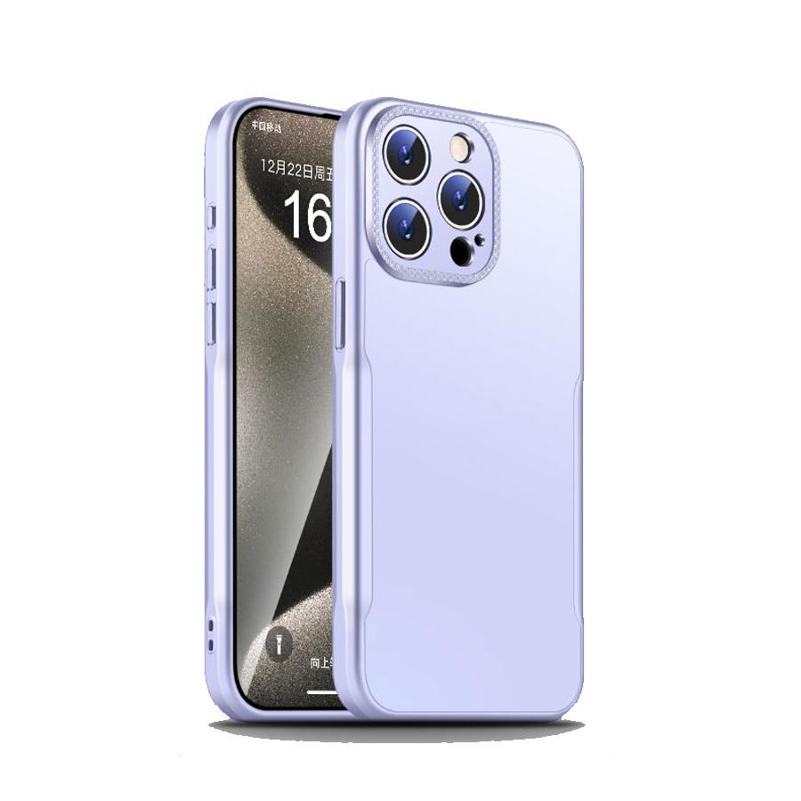 Ultra Thin Curved Edge Blade Frosted Phone Case for iPhone 16 15 14 13 12 11 Pro Max 16 Plus 15 Pro 14 Pro Max Small Waist Design Shockproof Cover