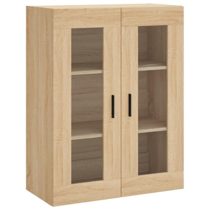 VidaXL Armoire murale chêne sonoma 69,5x34x90 cm 828495