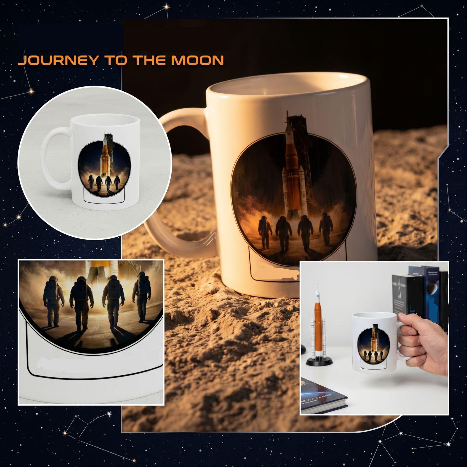 Памятная кружка «Луна» — Коллекционная кружка One Size