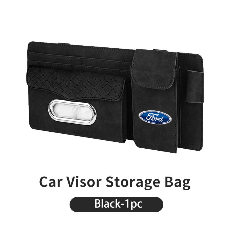 Car Accessories Sunvisor Tissue Box Paper Towel Storage Holder For Ford Fiesta Ranger Mondeo Escape Ecosport Fusion Explorer