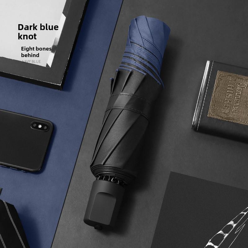 12-Rib Automatic Dual-Use Umbrella for Men & Women - Large, Sunshade & Rain Protection, UV Resistant