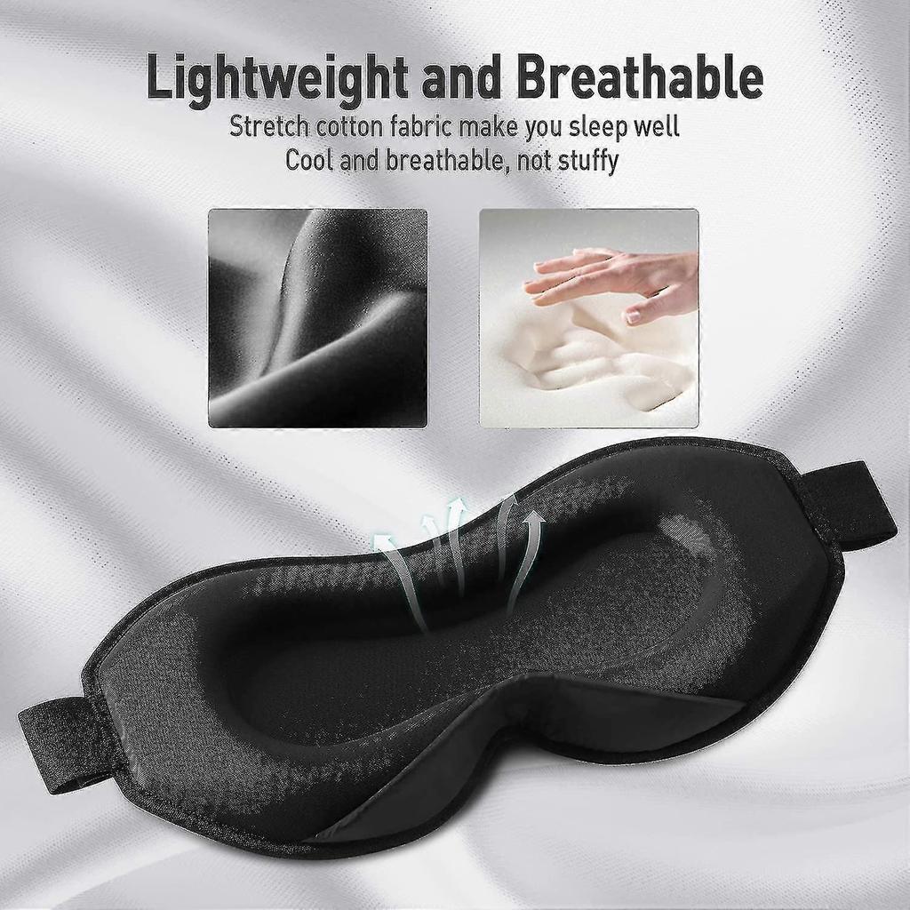 2021 Upgraded Sleep Mask, Perfect Sleeping Mask For Side Sleepers, 3d Ultra Soft Skin-friendly Eye NIUNIU