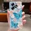 Fashion Flowers For Itel S23+ S23 Plus S681LN ItelS23+ 2023 Transparent Silicone Phone Protective Back Cover Shell Soft TPU Case