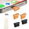 Type‑C Dust Plug & Charging Port Cleaning Stick, Anti‑Dust Port Cover Protector, Compatible with iPhone 15 16 17 18 Series