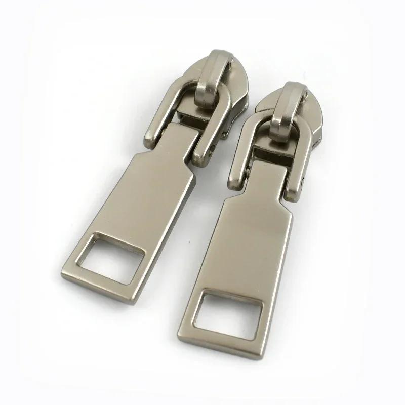 5-30Pcs Meetee 5# Nylon Zipper Puller Down Jackets Bags Zippers Sliders Garment Zips Head Repair Kits DIY Sewing Accessories