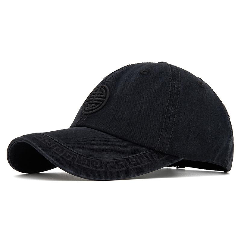 Chinese Style Embroidered Baseball Cap Vintage Outdoor Sun Hat