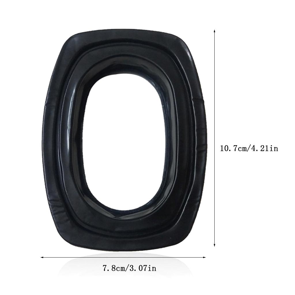 Upgraded Fabric Earpads 1 Pair Standard Size for Howard Leight Impact Sport Electronic Shooting Earmuff