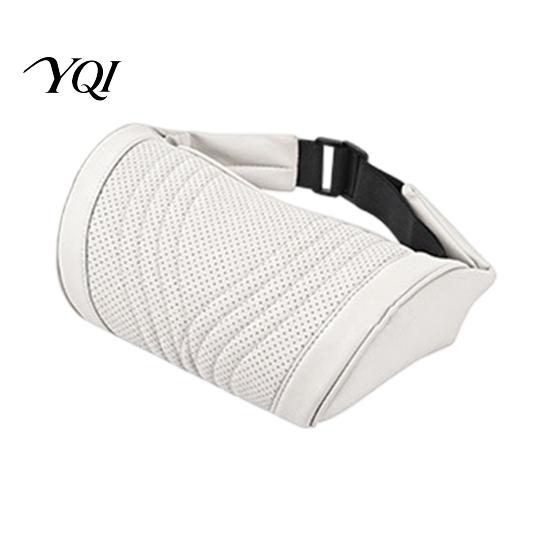 Supportive Headrest Car Pillow for Neck Support, Memory Foam with Breathable Seat Adjustable Strap, Universal Ergonomic Lumbar Support Cushion