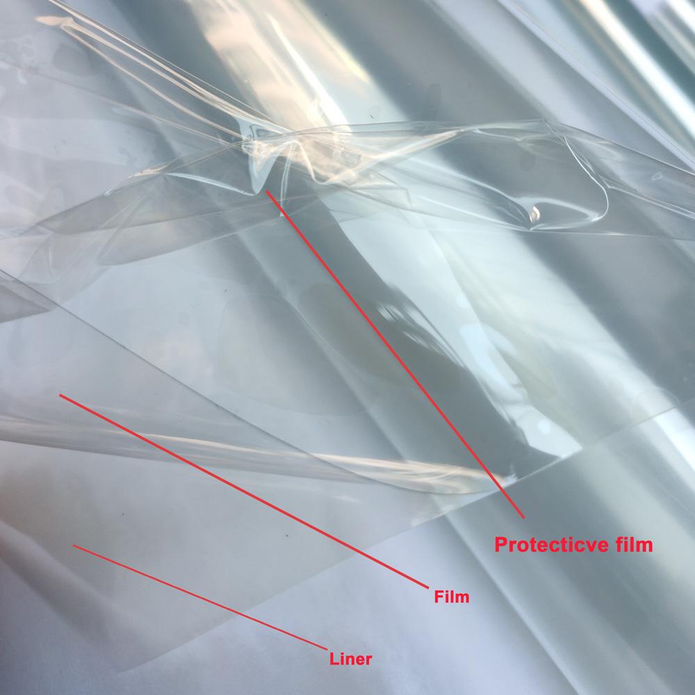3 Layers PPF Clear Car Protective Film Vinyl Wrap Auto Paint Protection Foil Vehicle Bumper Sticker Motorcycle Laptop Cover