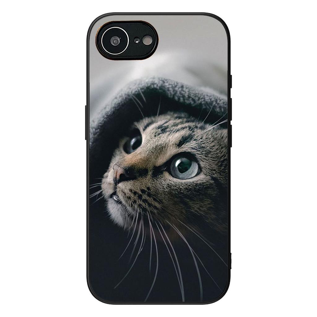 Kitten Cat Meow Blue Green Eyes Phone Cover for OPPO A40 A60 A80 A38 A18 A17 A16 A78 A79 A54 A25 A57 4G 5G Protective Case