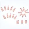 Wear Nail Art Nail Patch Valentine's Day Nail Art Piece French Nail Piece Love Nail Piece Long Love Nail Art