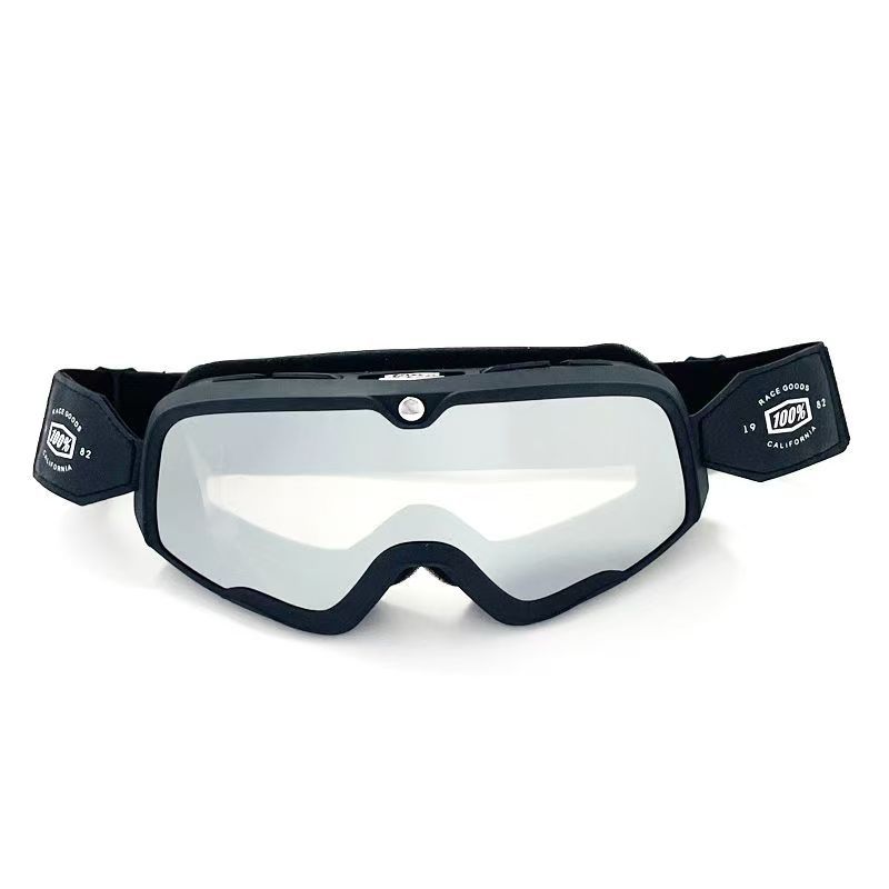 Brille Motorradbrille Vintage Lokomotive Harley Helmbrille Outdoor Sport Windschutz