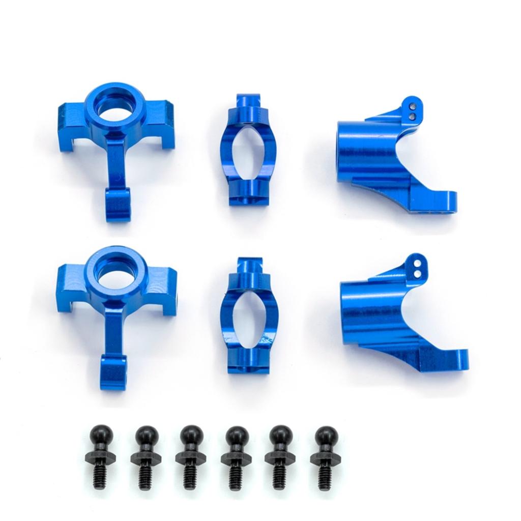 Aluminum Caster Blocks C-Hubs Steering Block Stub Axle Carriers Knuckles Set  Replacement for TRAX4