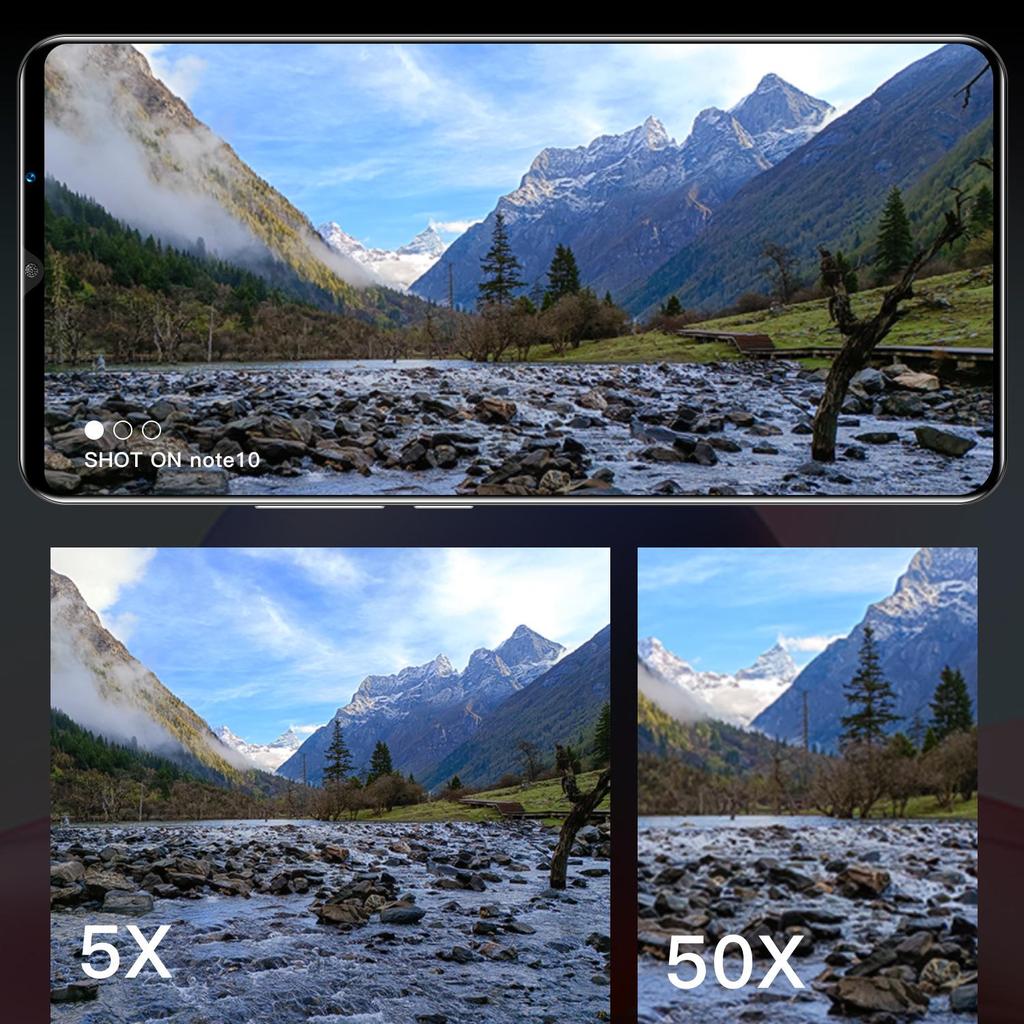 Cross-Border Smartphone Note10 Pro with Large Screen
