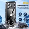 Luxury 360° Full Protection IP68 Waterproof Case For iphone 18 Pro Max Outdoor Swimming Snorkeling Cover Shockproof,Dustproof 5
