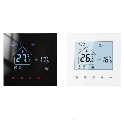 Termostato programmabile Caldaia a gas/Elettrico/Riscaldamento a pavimento ad acqua 3A/16A Display LCD Regolatore di temperatura per pavimento caldo
