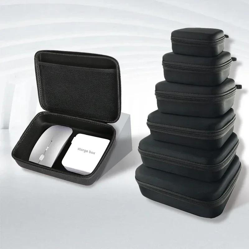 1pc EVA Zipper Storage Bag, Waterproof Tool Organizer Case 6 Sizes, Portable Protective Pouch for Outdoor Equipment Travel