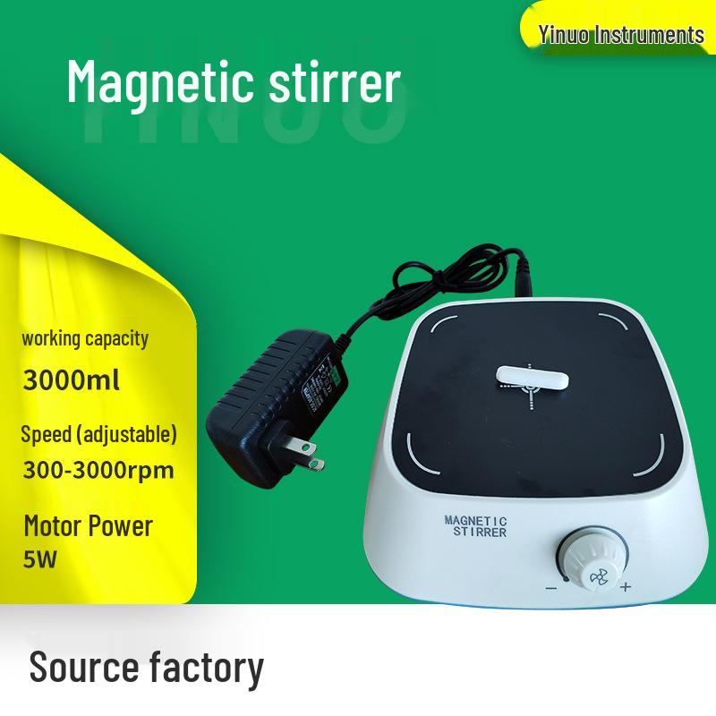 Digital Magnetic Stirrer with Heating & Speed Control, Low Noise, Constant Temperature