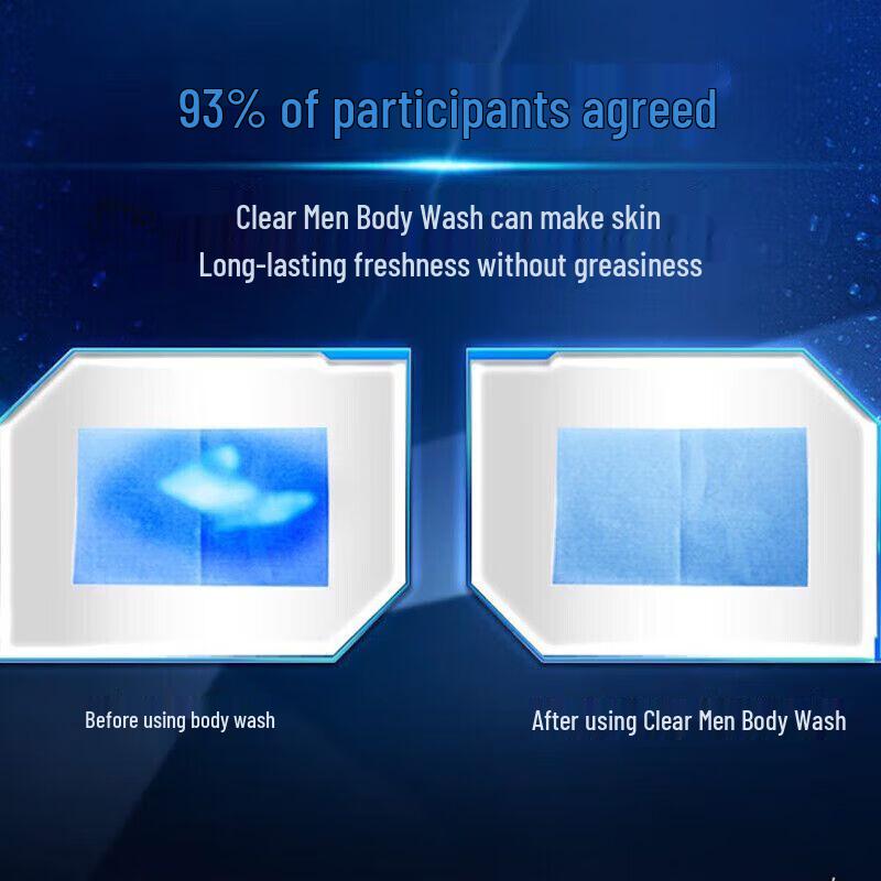 Clear Men Balanced Oil Control Icy Cool Shower Gel