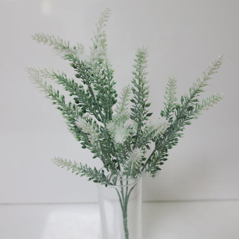 Simulation Haar Grüne Pflanze Lavendel Bouquet Von Neun Duftenden Simulation Wohnzimmer Blume Anordnung