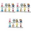 Adorable Animal Crossing Figures Toy Set 8pcs For Cake Topper And Garden Decor