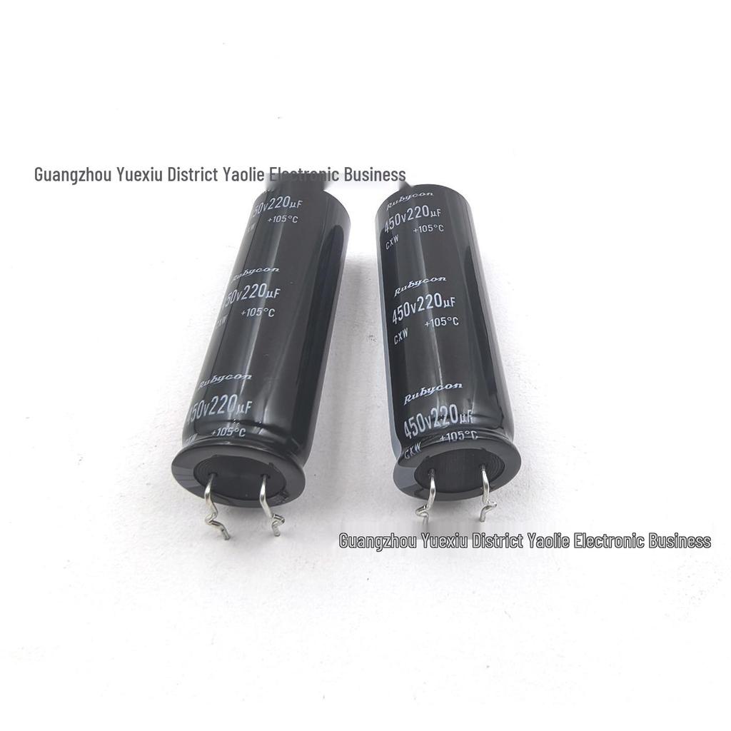Rubycon 450V 220uF Electrolytic Capacitor 18x50mm for Welders